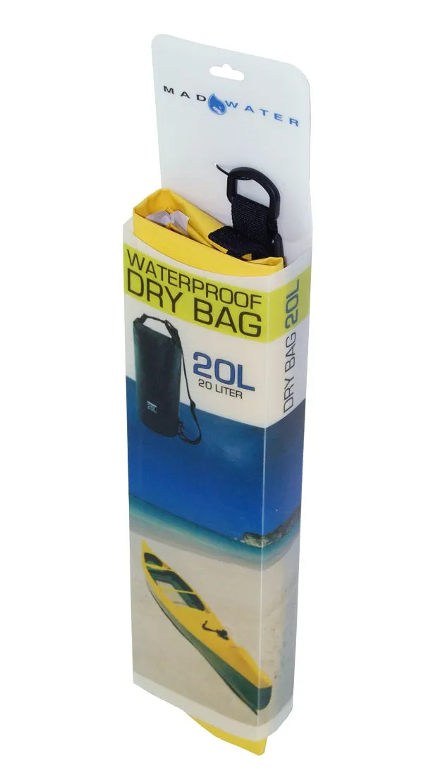 20L Waterproof Dry Bag - Yellow