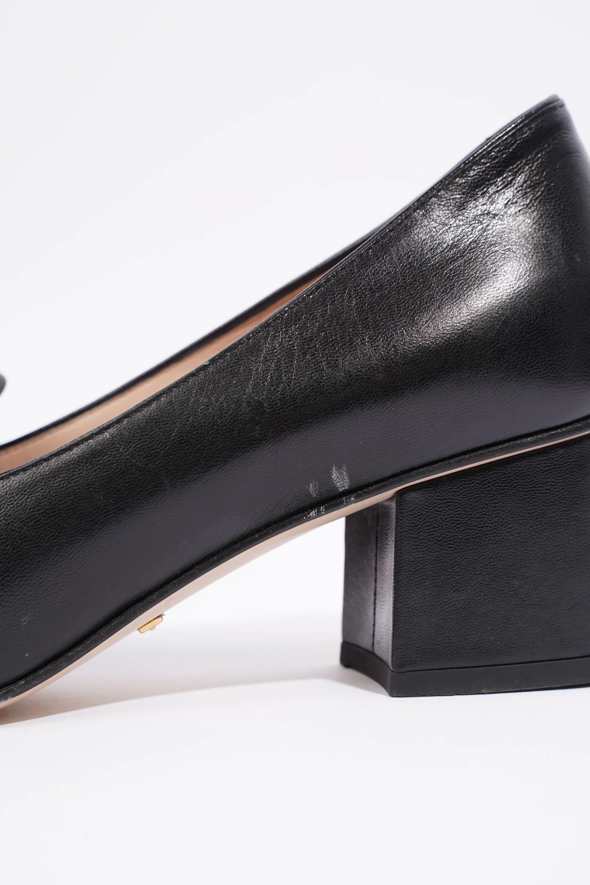 38 Womens 5 UK / Mule Machine-learning Gucci / EU Gold Fringed Black Marmont Top-rated