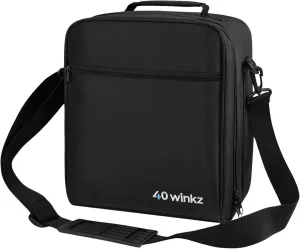 40Winkz USA CPAP Travel Bag, CPAP carry bag for various CPAP’s compatible with, Airsense 10, Airsense 11, Dreamstation & more. Attaches to luggage & travel compliant (Black)