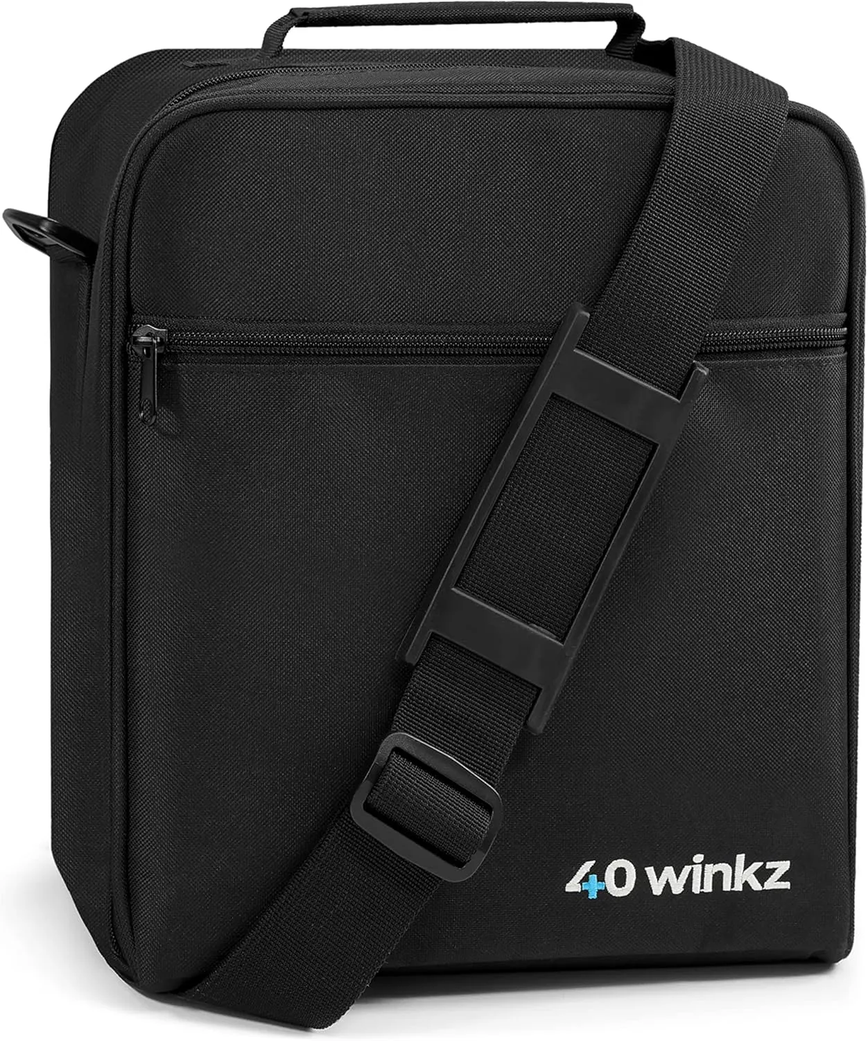 40Winkz USA CPAP Travel Bag, CPAP carry bag for various CPAP’s compatible with, Airsense 10, Airsense 11, Dreamstation & more. Attaches to luggage & travel compliant (Black)