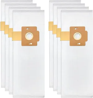 8 Pack Type F HEPA Vacuum Bags for Riccar Supralite R10E, Rsl1, Rsl1a, Ral1ac, Rsl2, Rsl3, Rsl3c, Rsl4, Rsl5, Rsl5c & Simplicity Freedom F3600, F3500, F3400, F3300, SF1 Uprights #Part RFH6 RSL-6 SFH6