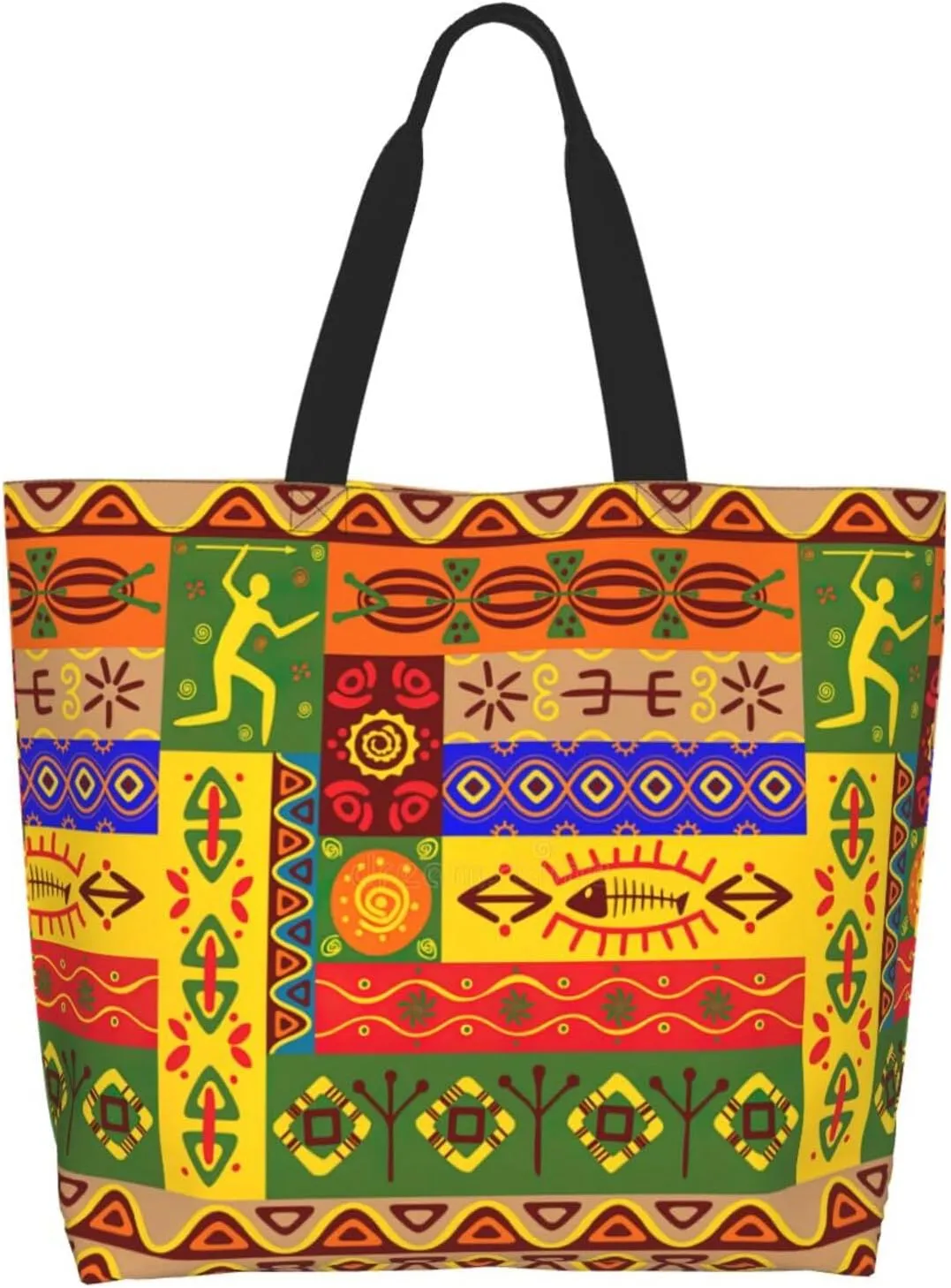 Adorable Sloth Print Shoulder Bag For Women Shopping Bags Tote Bag Large Storage Handbag Grocery Bags For Travel Work
