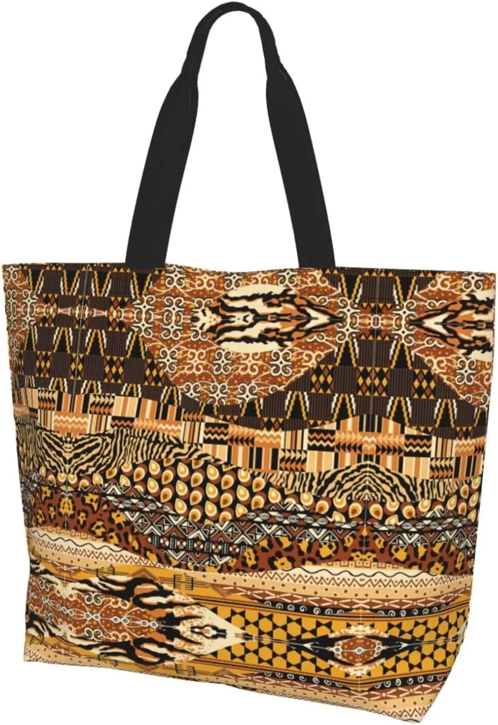Adorable Sloth Print Shoulder Bag For Women Shopping Bags Tote Bag Large Storage Handbag Grocery Bags For Travel Work