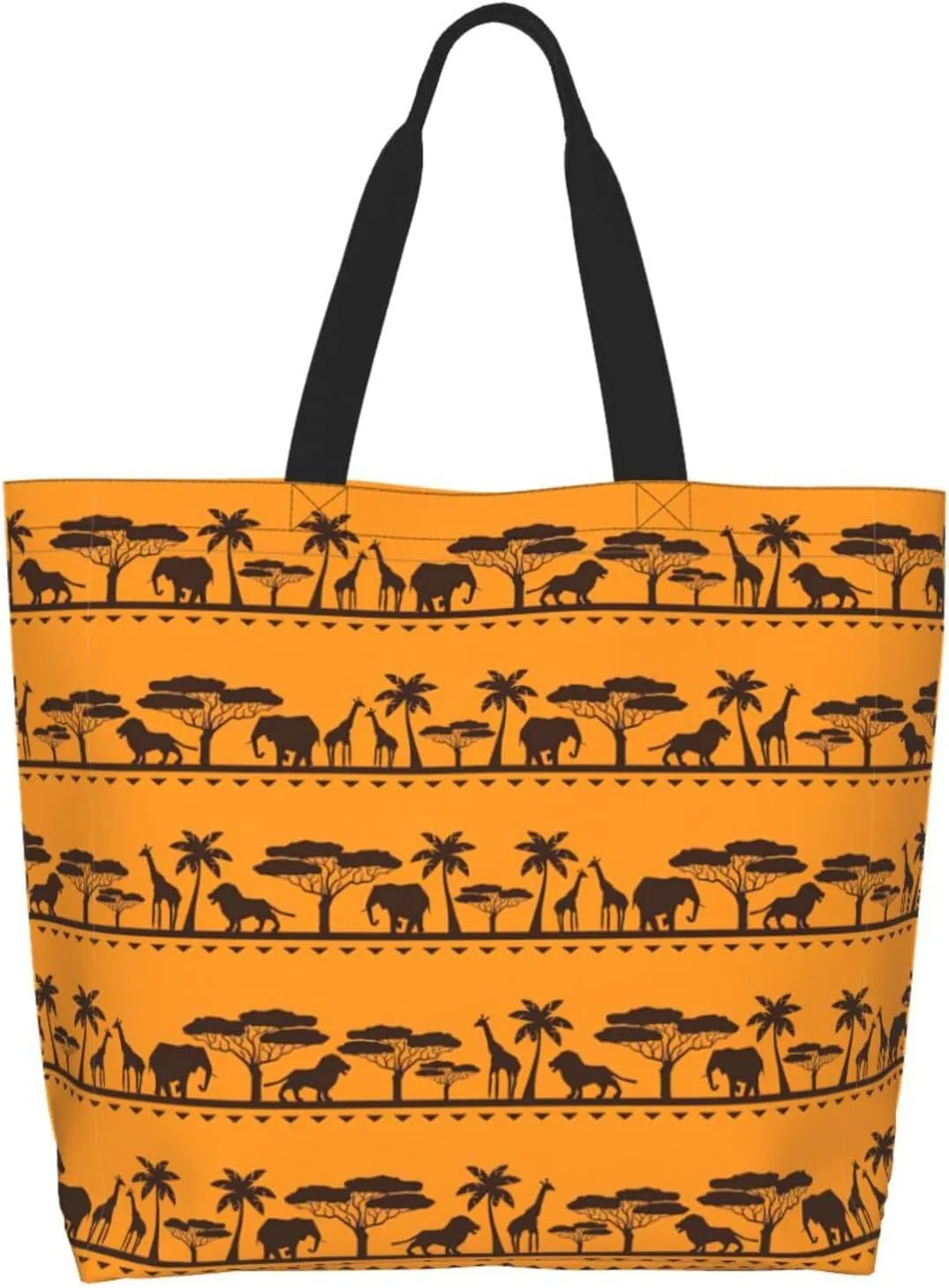 Adorable Sloth Print Shoulder Bag For Women Shopping Bags Tote Bag Large Storage Handbag Grocery Bags For Travel Work