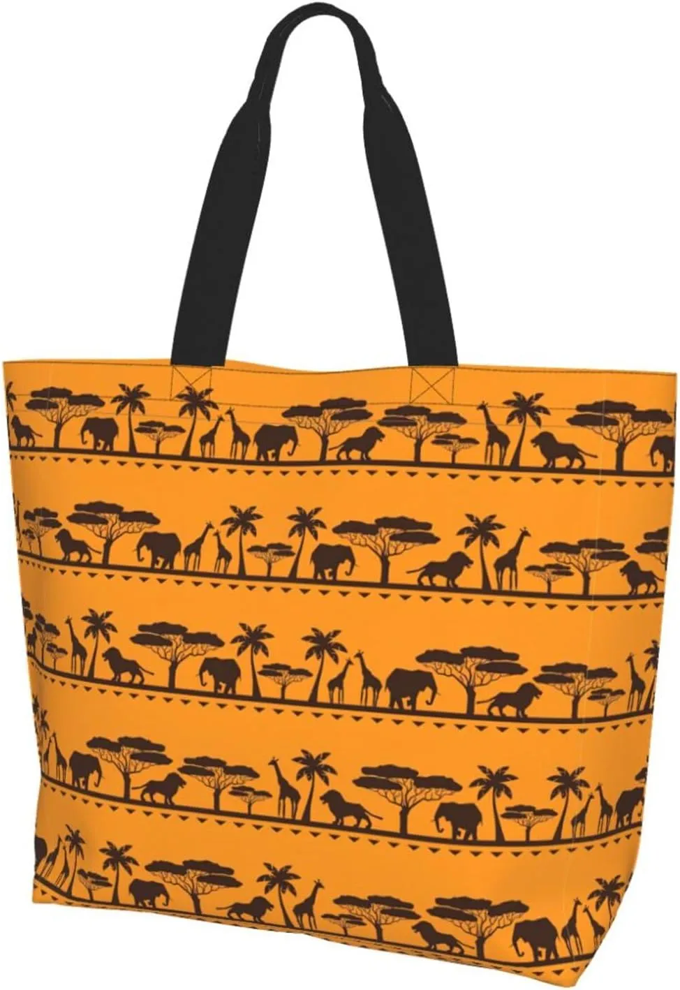 Adorable Sloth Print Shoulder Bag For Women Shopping Bags Tote Bag Large Storage Handbag Grocery Bags For Travel Work