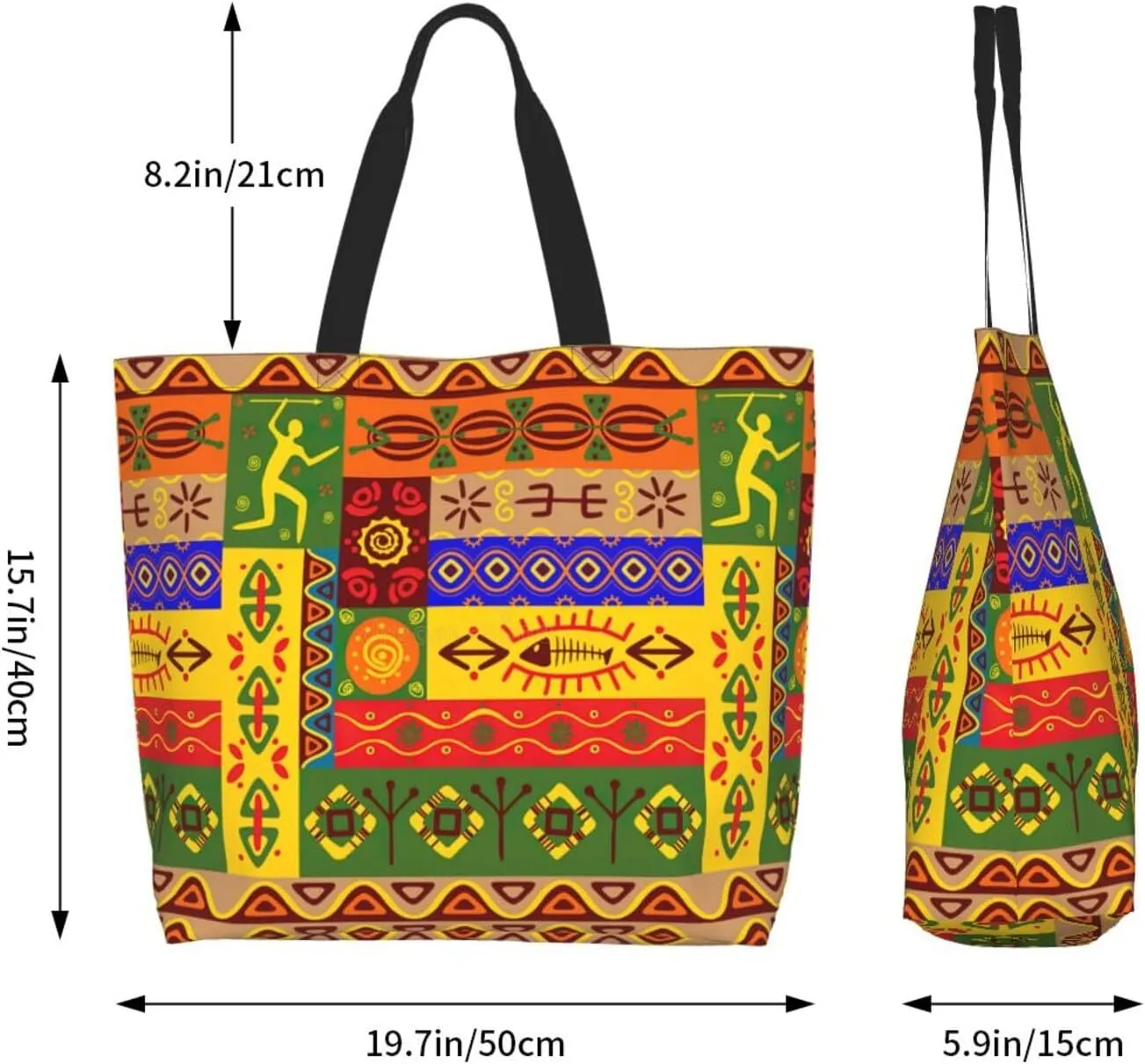 Adorable Sloth Print Shoulder Bag For Women Shopping Bags Tote Bag Large Storage Handbag Grocery Bags For Travel Work
