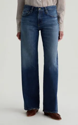 AG Jeans- Adria Low Rise Wide Leg Jeans in 10 Years Exposure