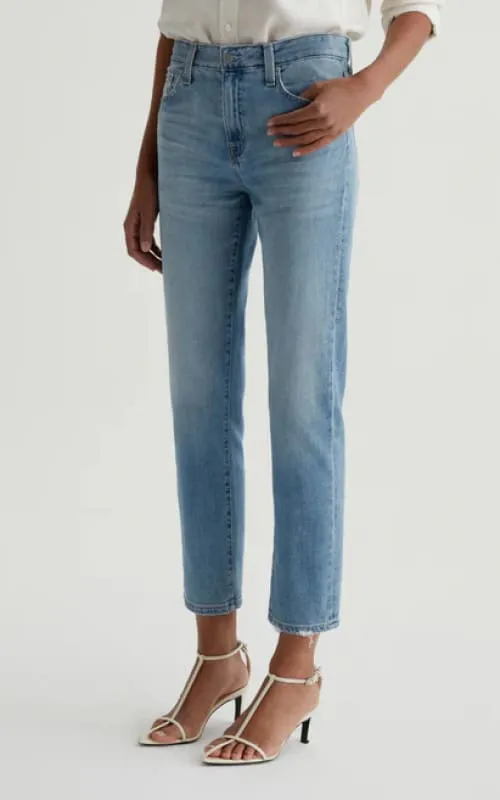 AG Jeans- Ex Boyfriend Slouchy Slim in Aries Destruction
