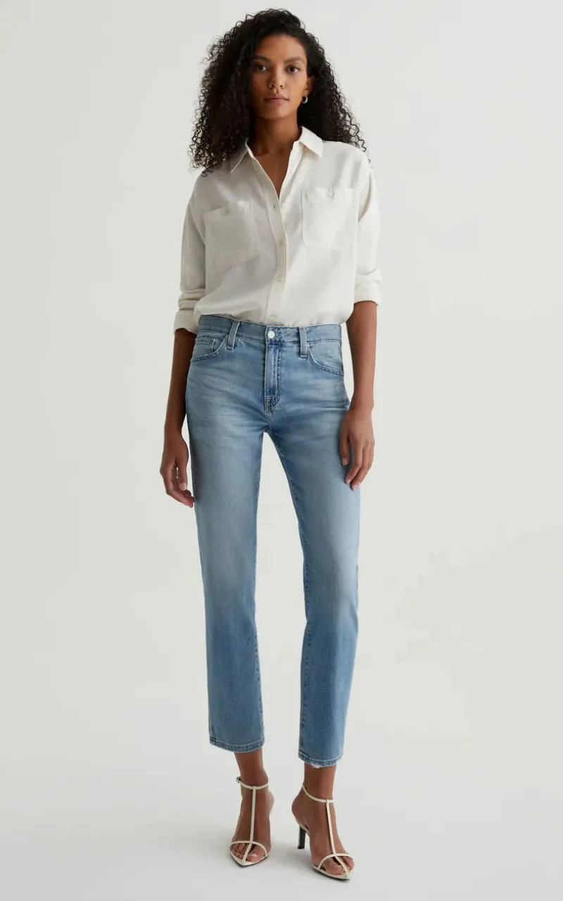 AG Jeans- Ex Boyfriend Slouchy Slim in Aries Destruction