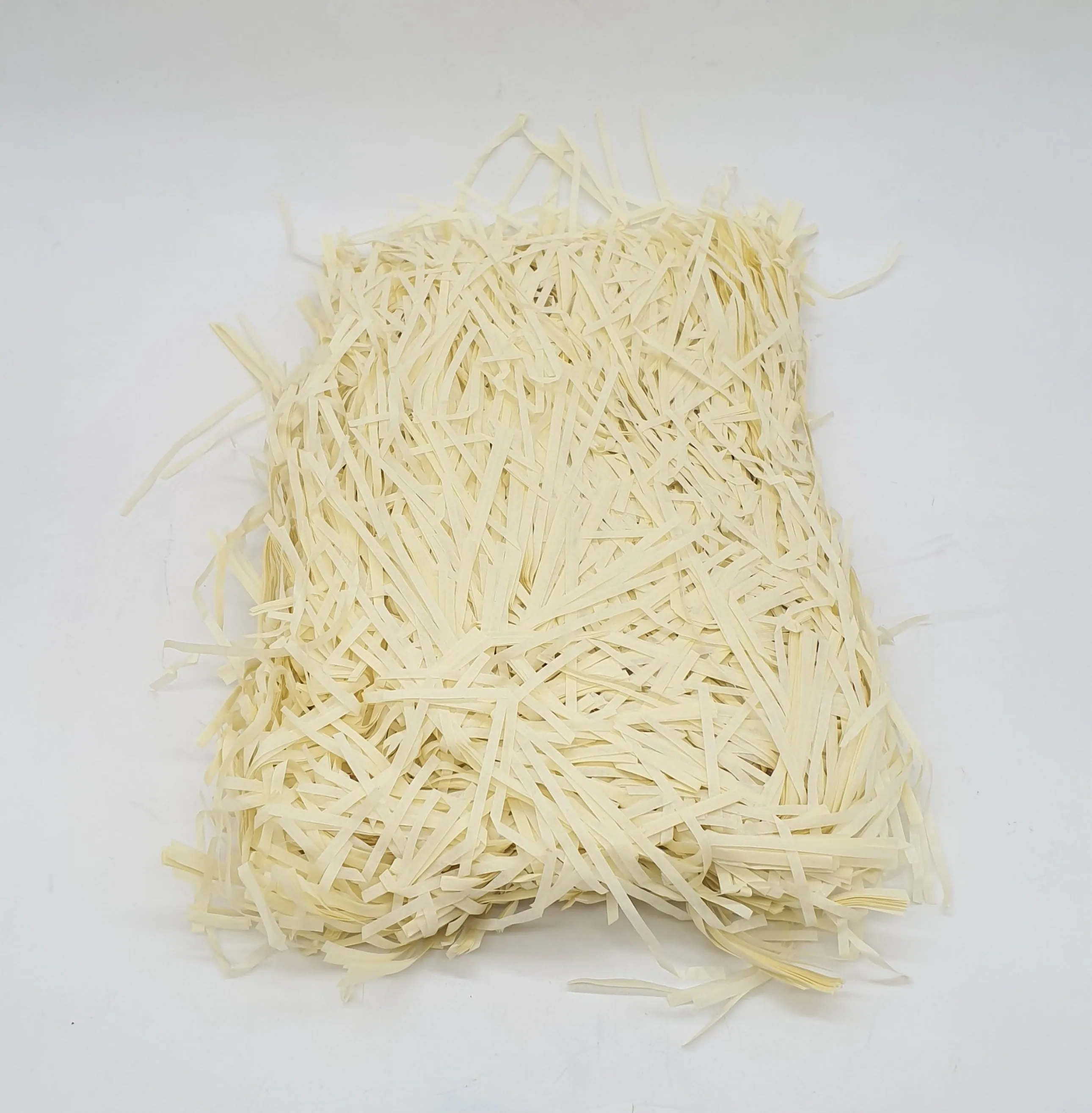 Apricot Paper Shred Filler Grass