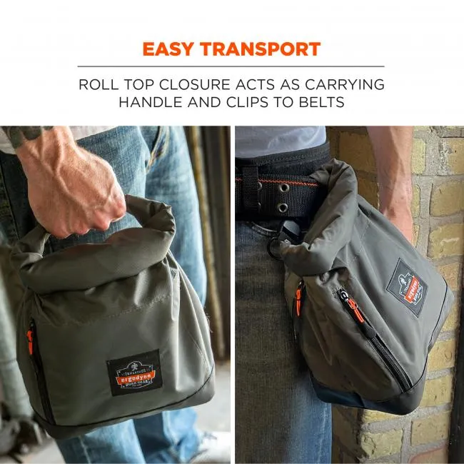 Arsenal 5186 Half and Full Face Respirator Bag - Roll Top Closure