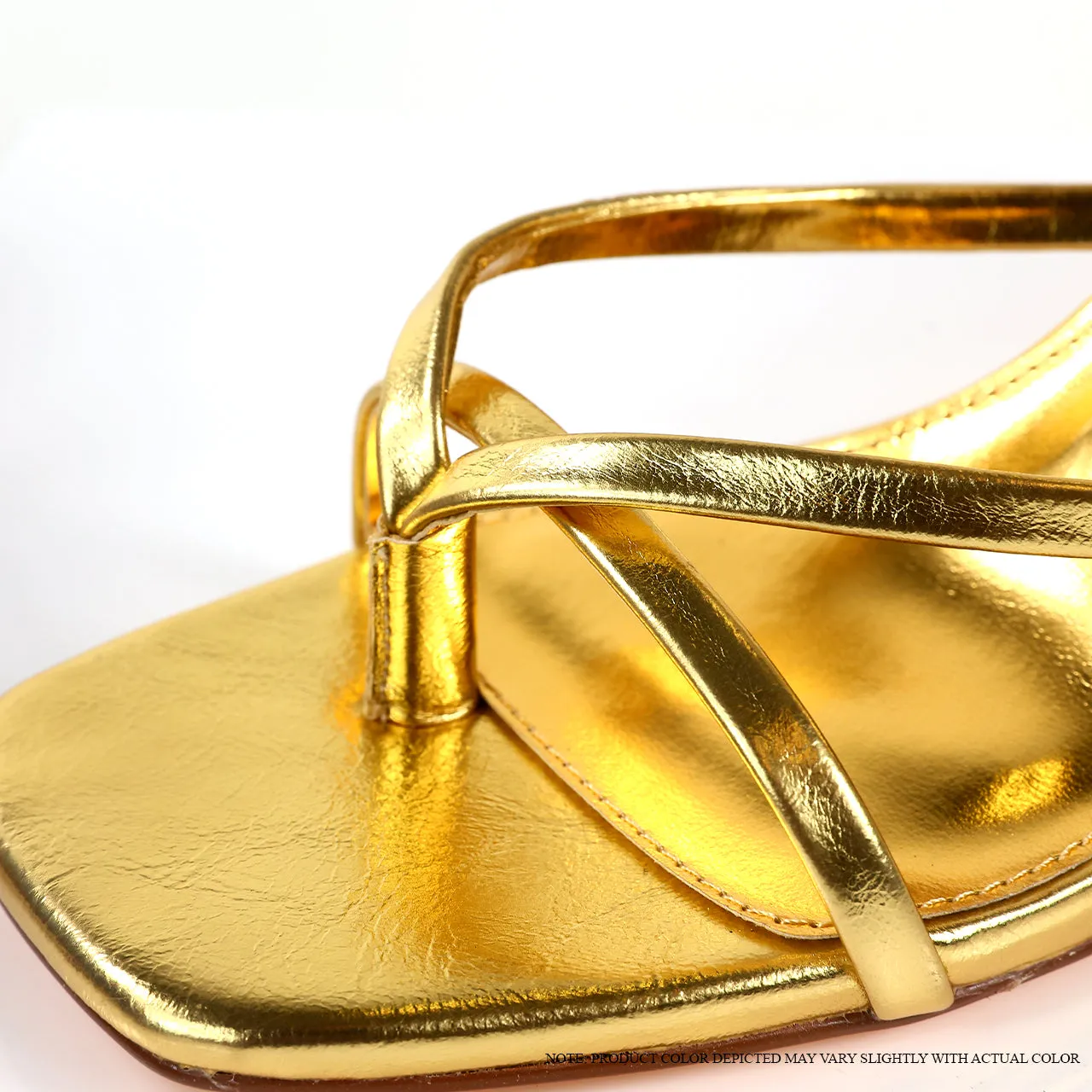AURA-12 OPEN TOE STRAPPY HIGH HEEL SANDALS