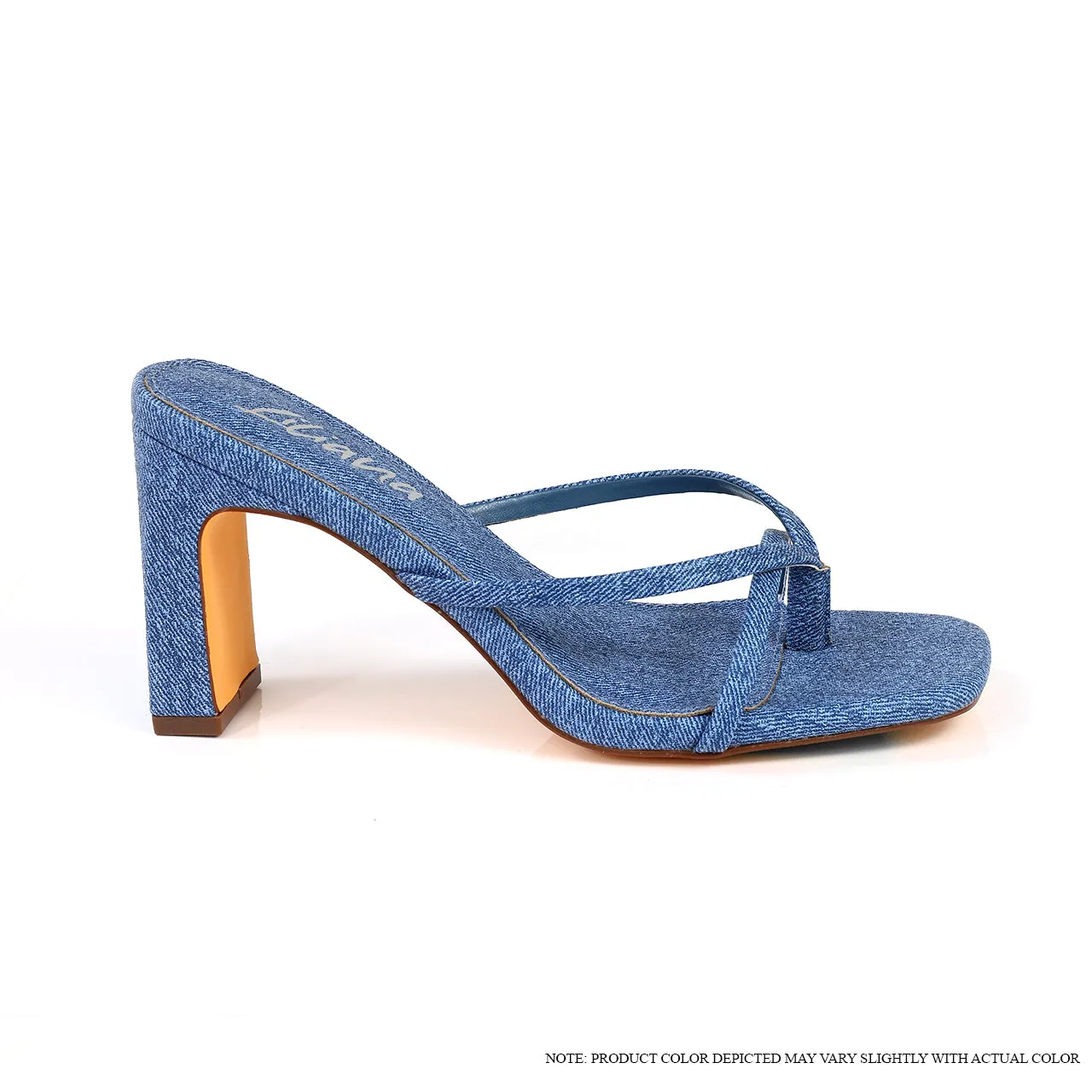 AURA-12 OPEN TOE STRAPPY HIGH HEEL SANDALS