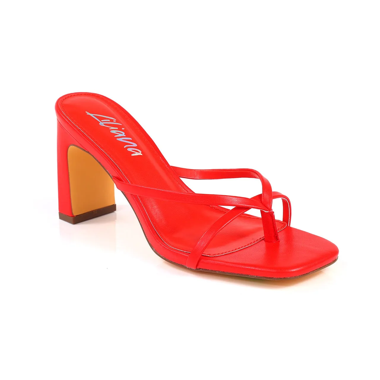 AURA-12 OPEN TOE STRAPPY HIGH HEEL SANDALS