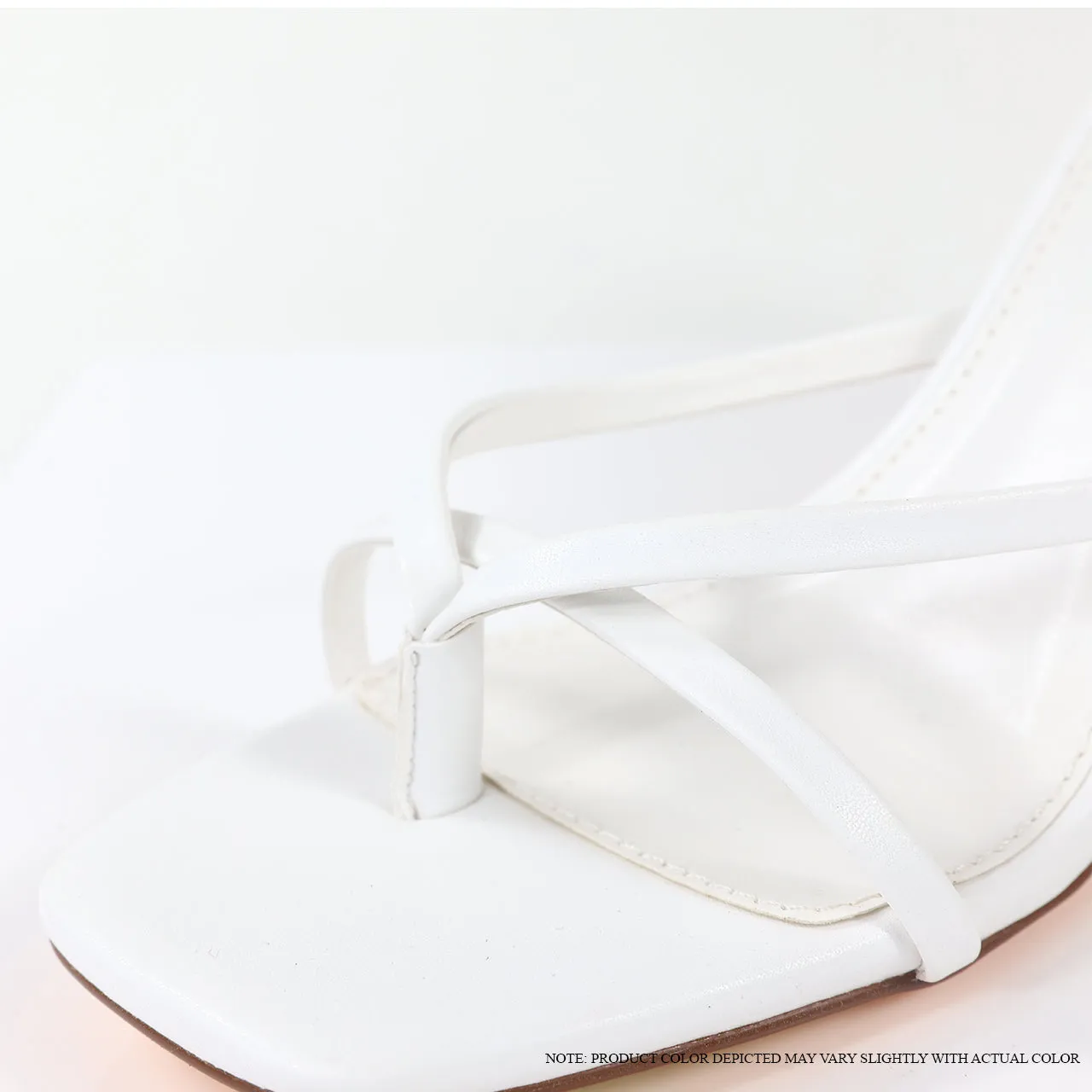 AURA-12 OPEN TOE STRAPPY HIGH HEEL SANDALS