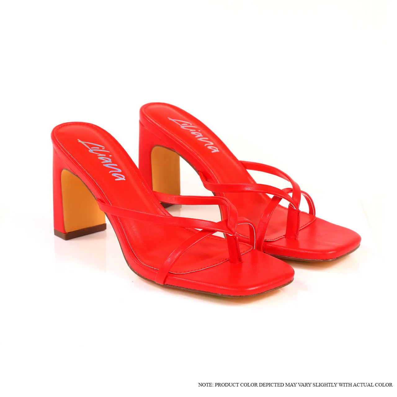 AURA-12 OPEN TOE STRAPPY HIGH HEEL SANDALS