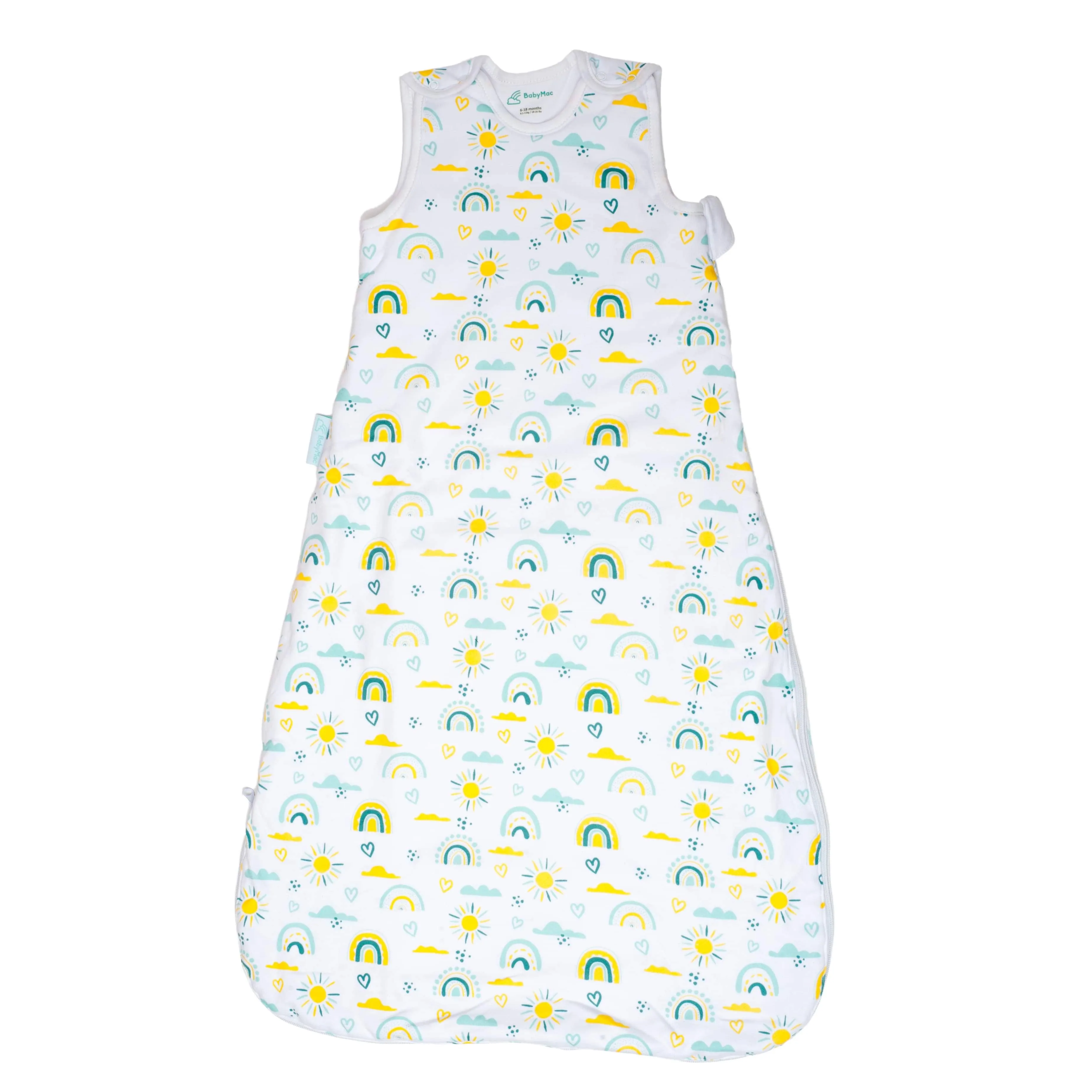 BabyMac Organic Cotton Baby Sleeping Bag Rainbow