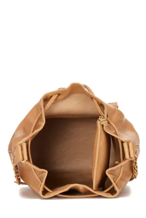 Bag Priority access Chanel, Large,  Beige Sturdy Bucket Beige Caviar