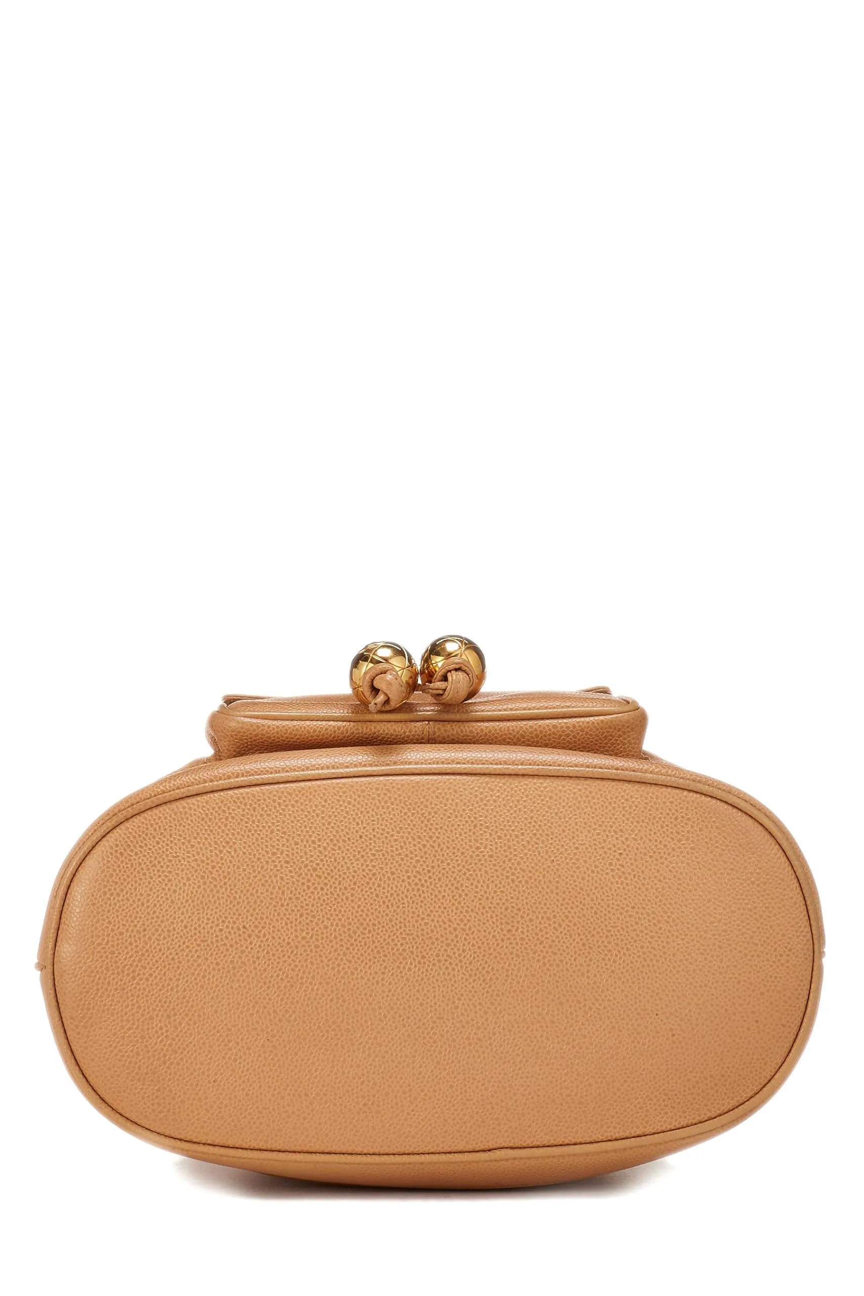 Bag Priority access Chanel, Large,  Beige Sturdy Bucket Beige Caviar