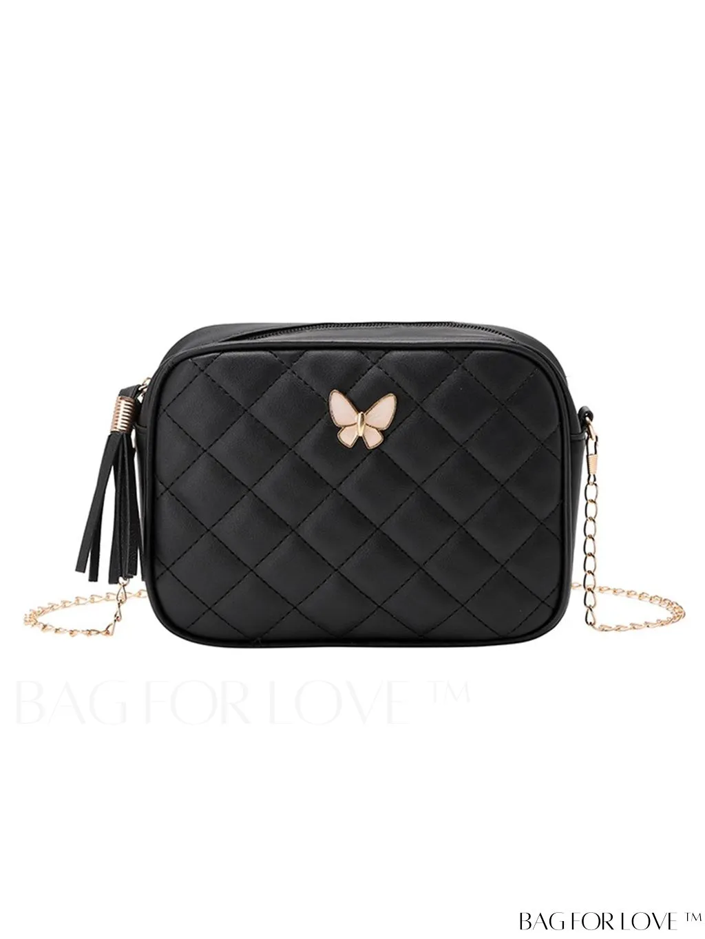BagForLove - Fringed Fashion Crossbody Bag with Elegant Stitching