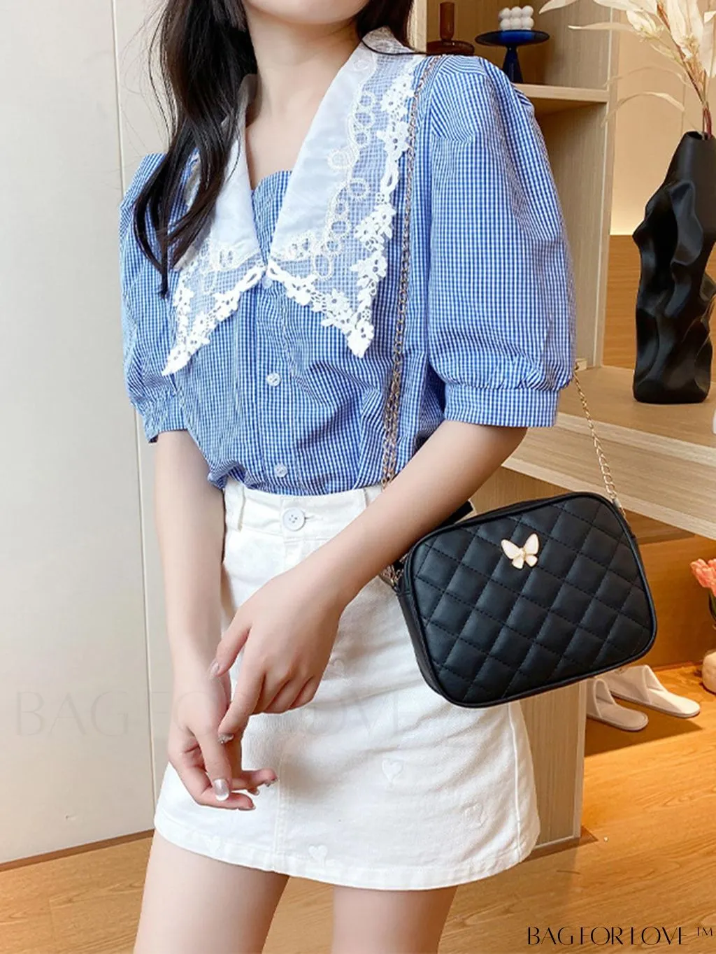 BagForLove - Fringed Fashion Crossbody Bag with Elegant Stitching