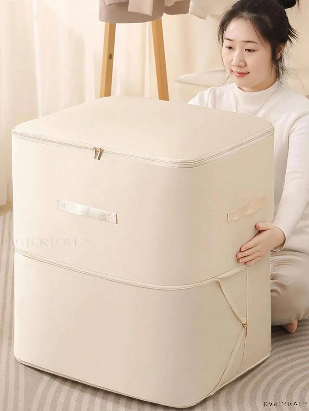 BagForLove - Soft and Sturdy Blanket Organizer Container