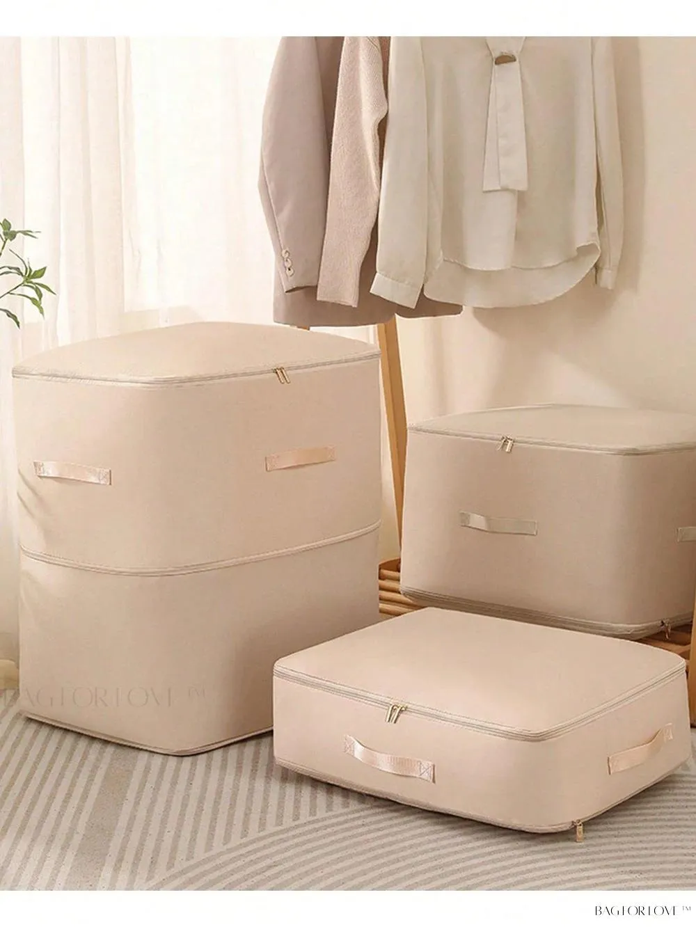 BagForLove - Soft and Sturdy Blanket Organizer Container