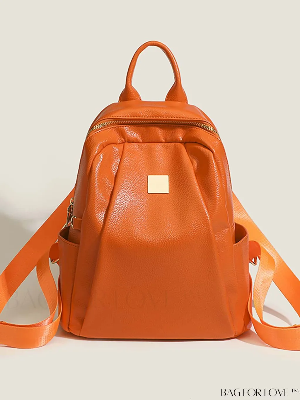 BagForLove - Sturdy PU Womens Casual Backpack