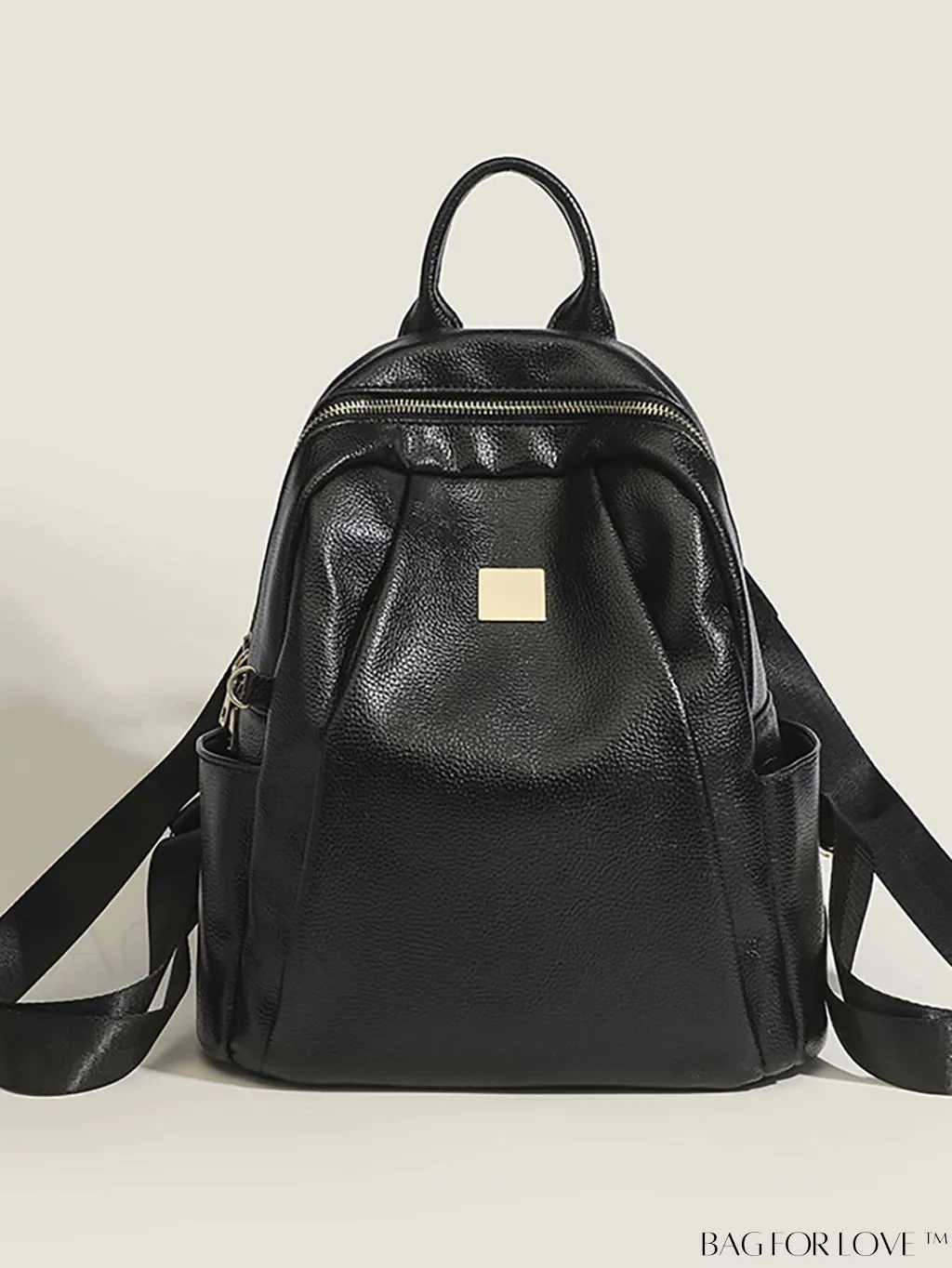 BagForLove - Sturdy PU Womens Casual Backpack