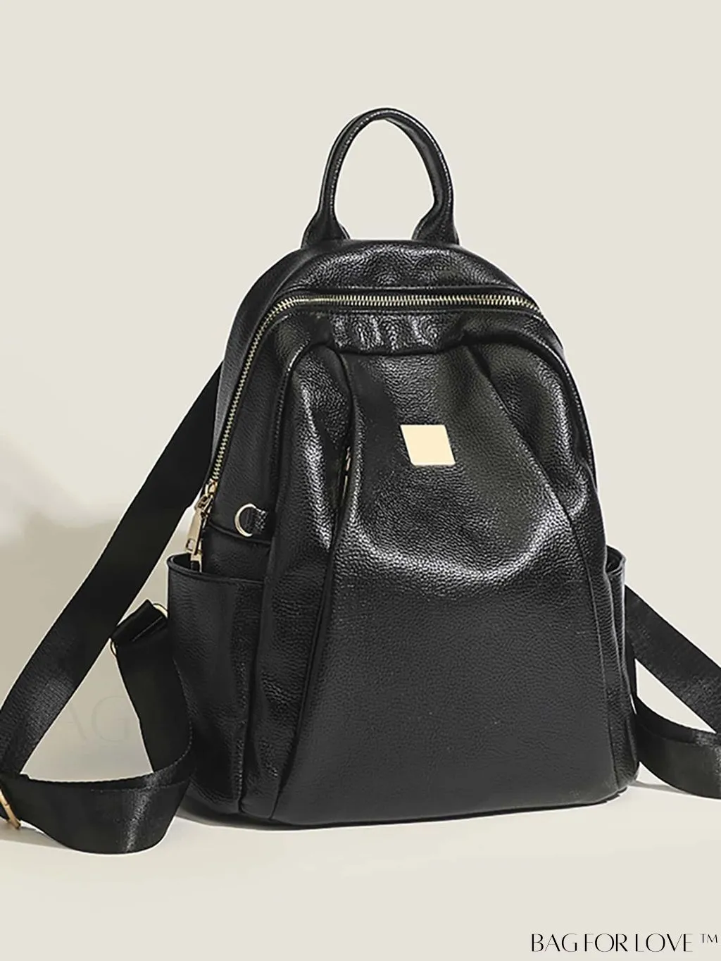 BagForLove - Sturdy PU Womens Casual Backpack