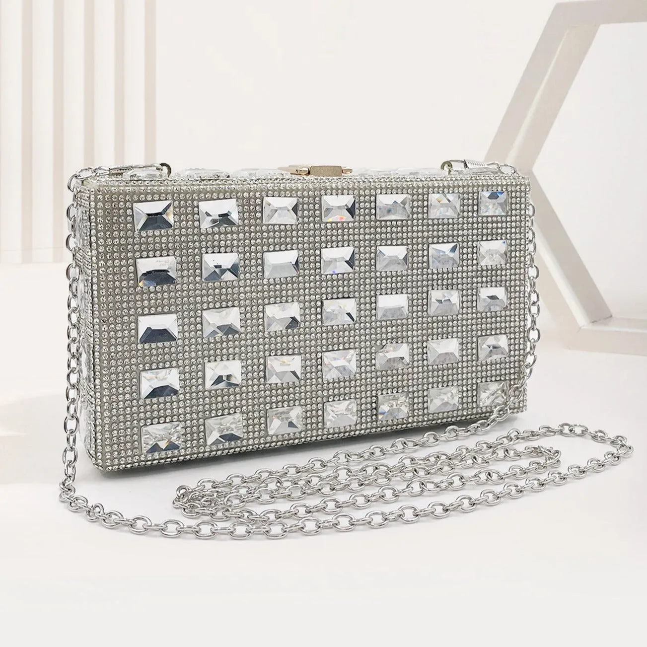 Beverly Rhinestone Clutch