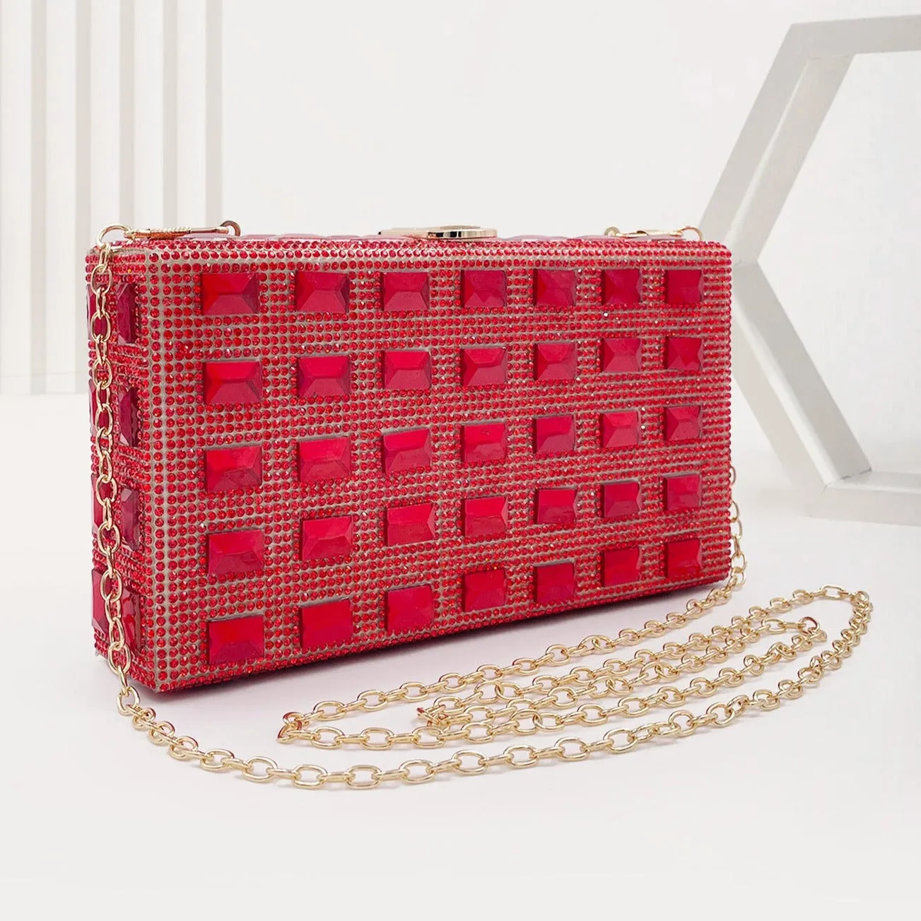 Beverly Rhinestone Clutch