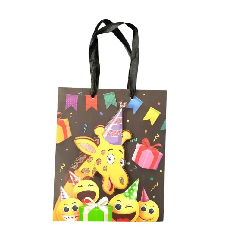 Birthday Animals Paper Gift Bag