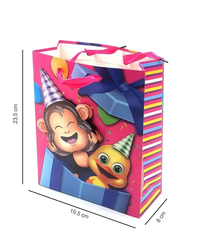 Birthday Animals Paper Gift Bag