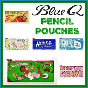 Blue Q Pencil Case