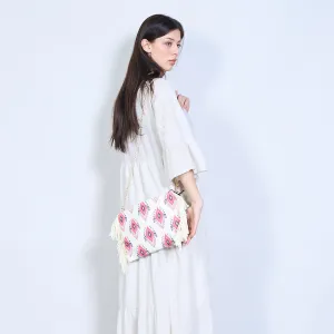 Boho tribal embroidered clutch bag wholesale