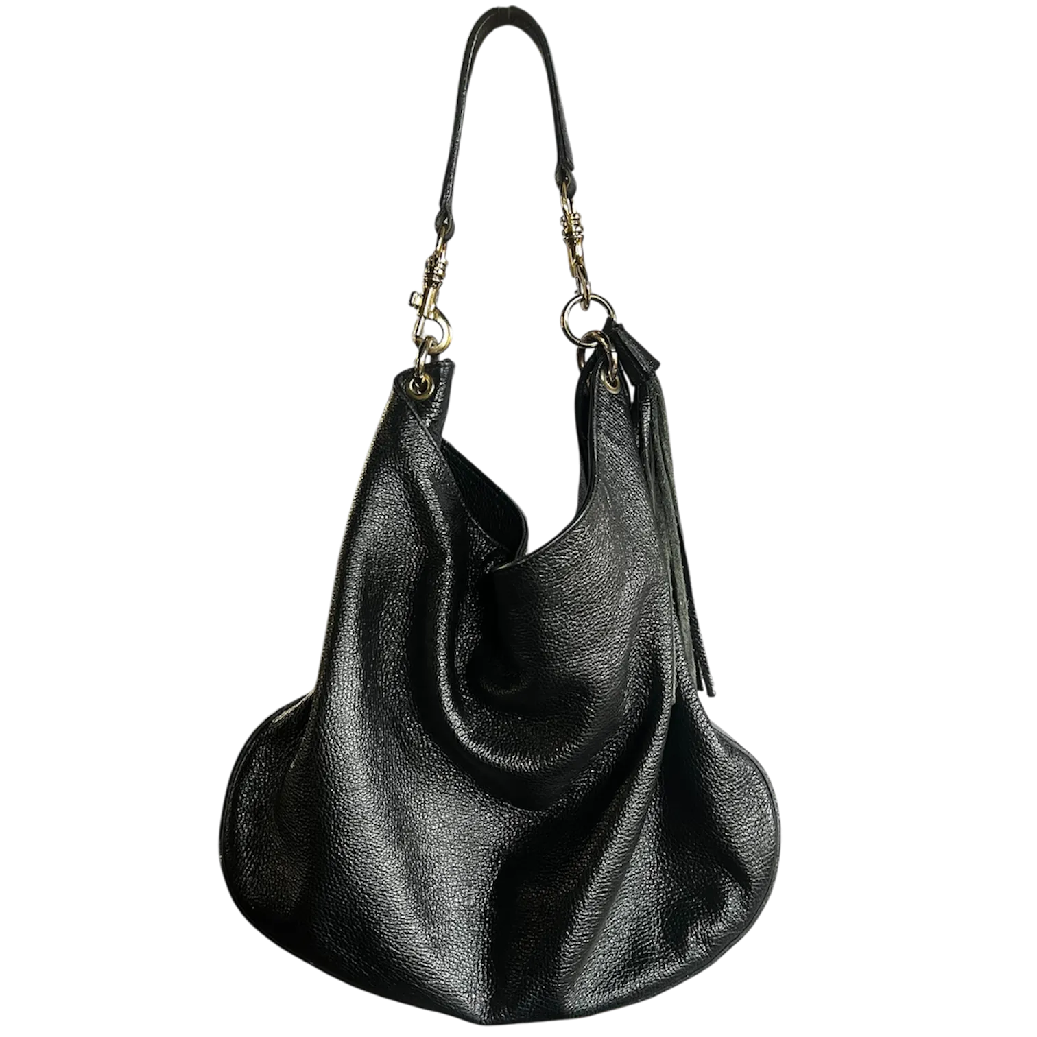 Borsein Pelle Leather Slouchy Bag