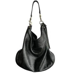 Borsein Pelle Leather Slouchy Bag