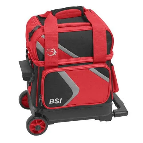 BSI Dash Single Roller Black Red