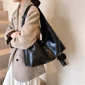 Burgundy Purse Large Tote Bags for Women Slouchy Hobo Bag Leather Hobo Bags for Women