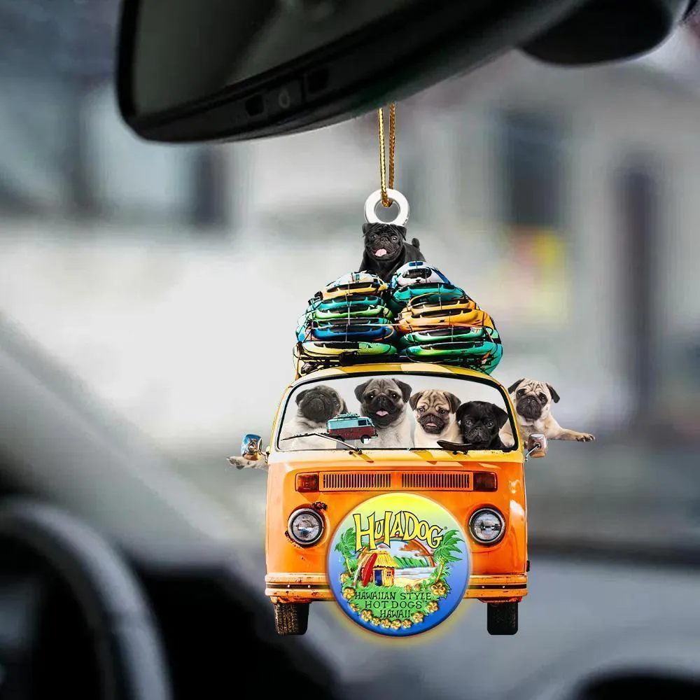 Car Pendant Sleeping Dog Angel Home Decor Acrylic Showcase Hanging Ornaments For Doors