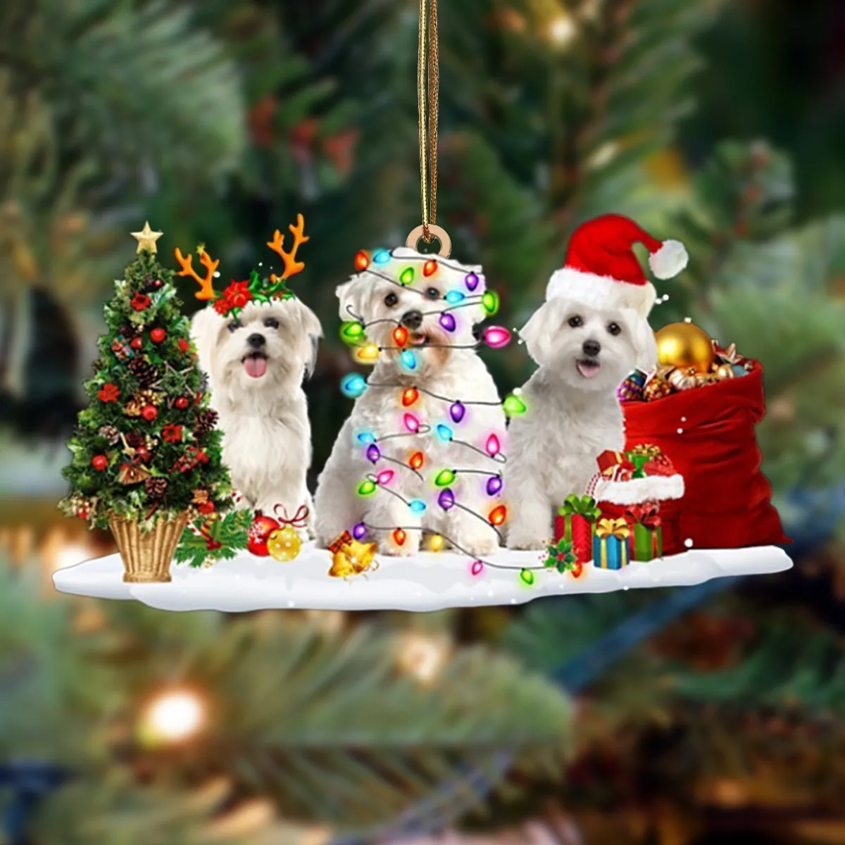 Car Pendant Sleeping Dog Angel Home Decor Acrylic Showcase Hanging Ornaments For Doors