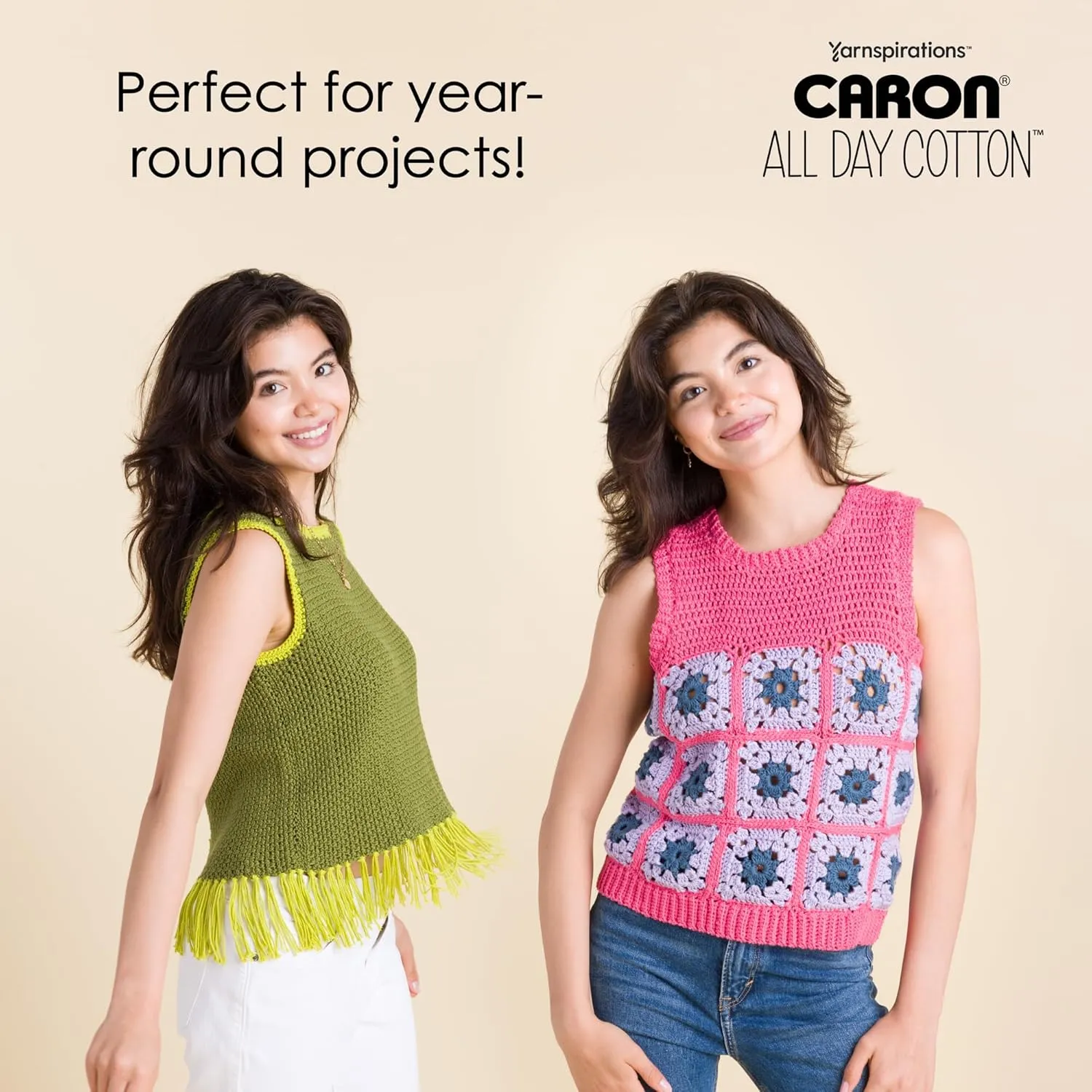 Caron All Day Cotton - 3 Pack of 173 Yards/3.52 oz Black 100% Mercerized Cotton Yarn