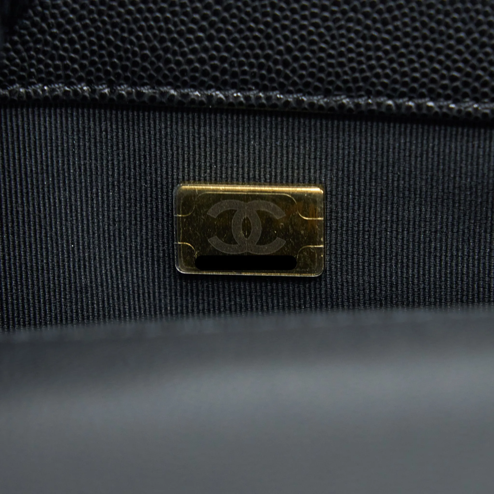 Chanel Black Bag Boy Small (Microchip) Sturdy Affordable  Caviar