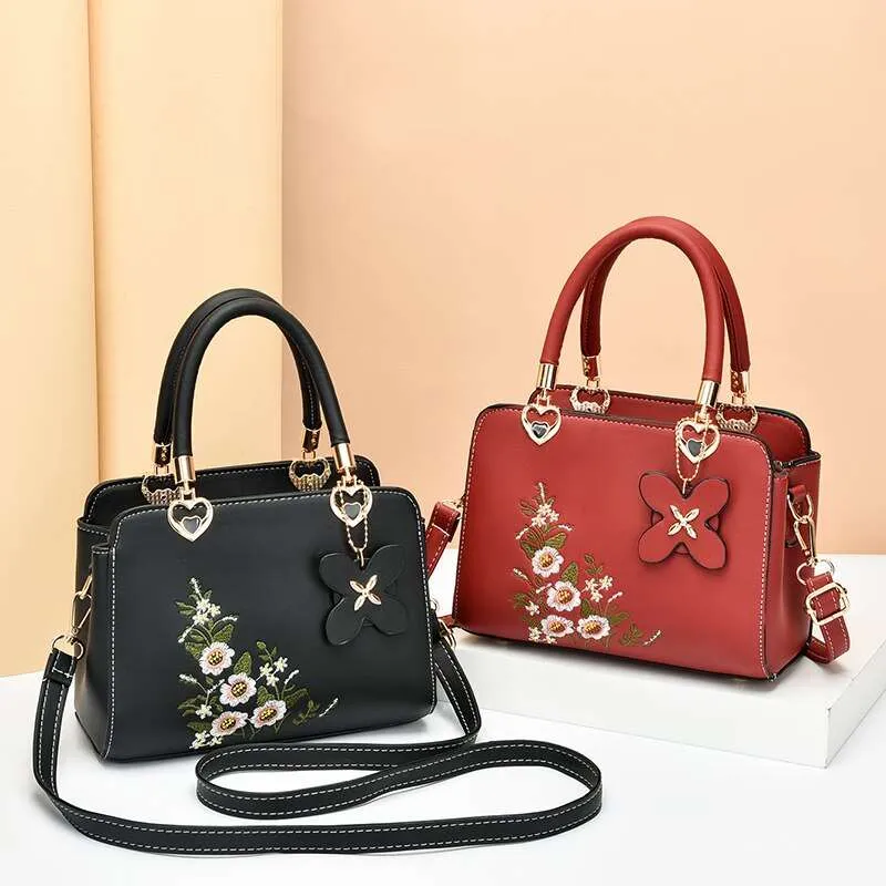 Chic Embroidery Handbags