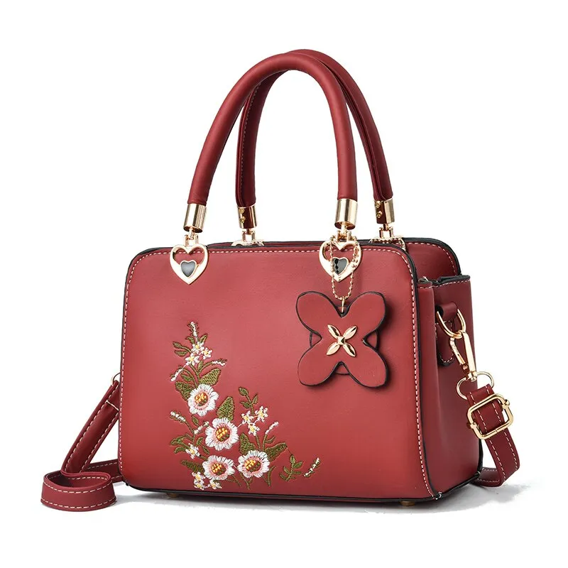 Chic Embroidery Handbags