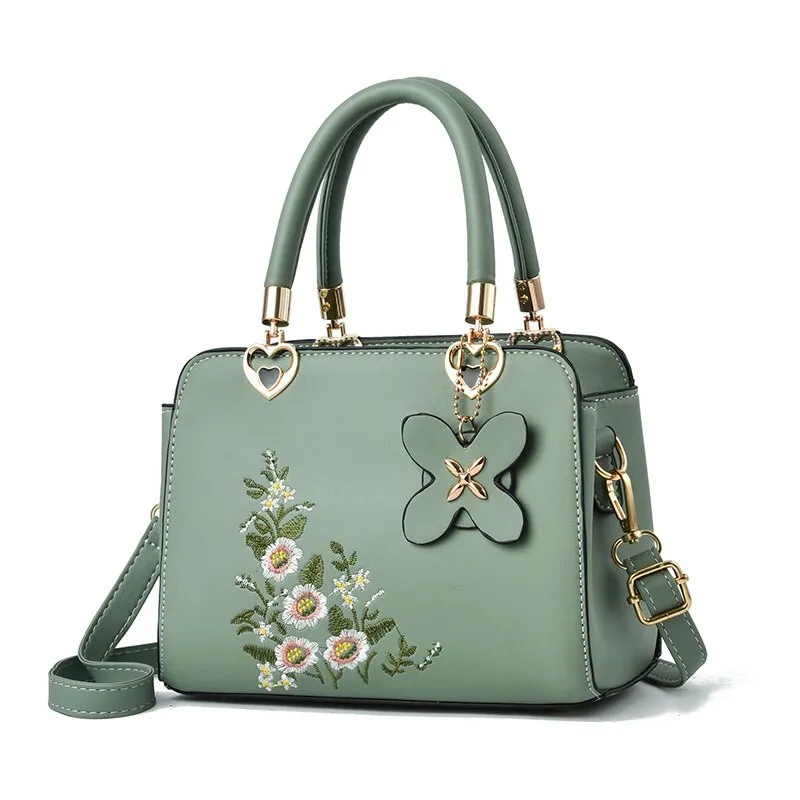 Chic Embroidery Handbags