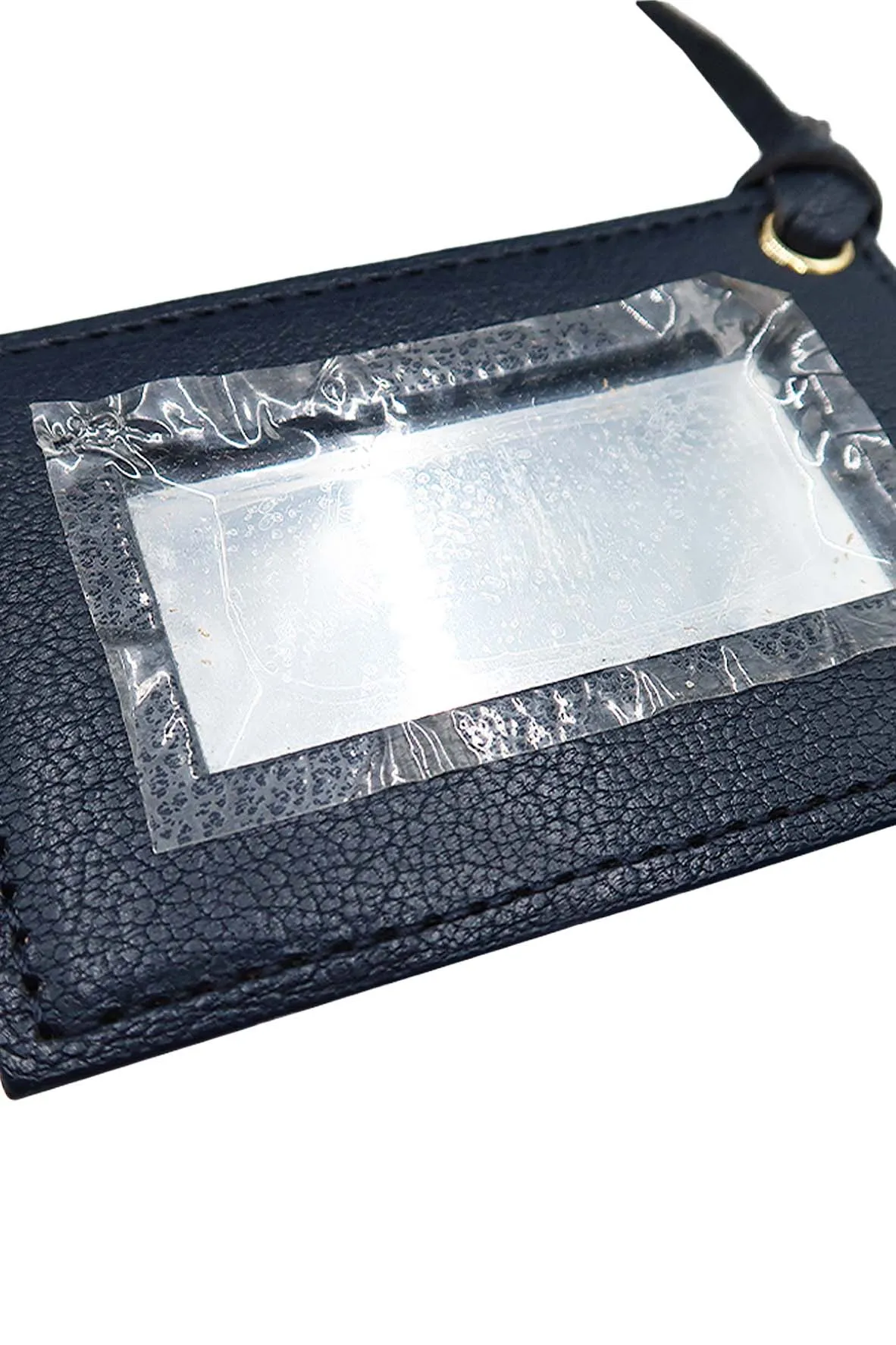 Classic City S Metallic Edge with Gold Hardware Navy