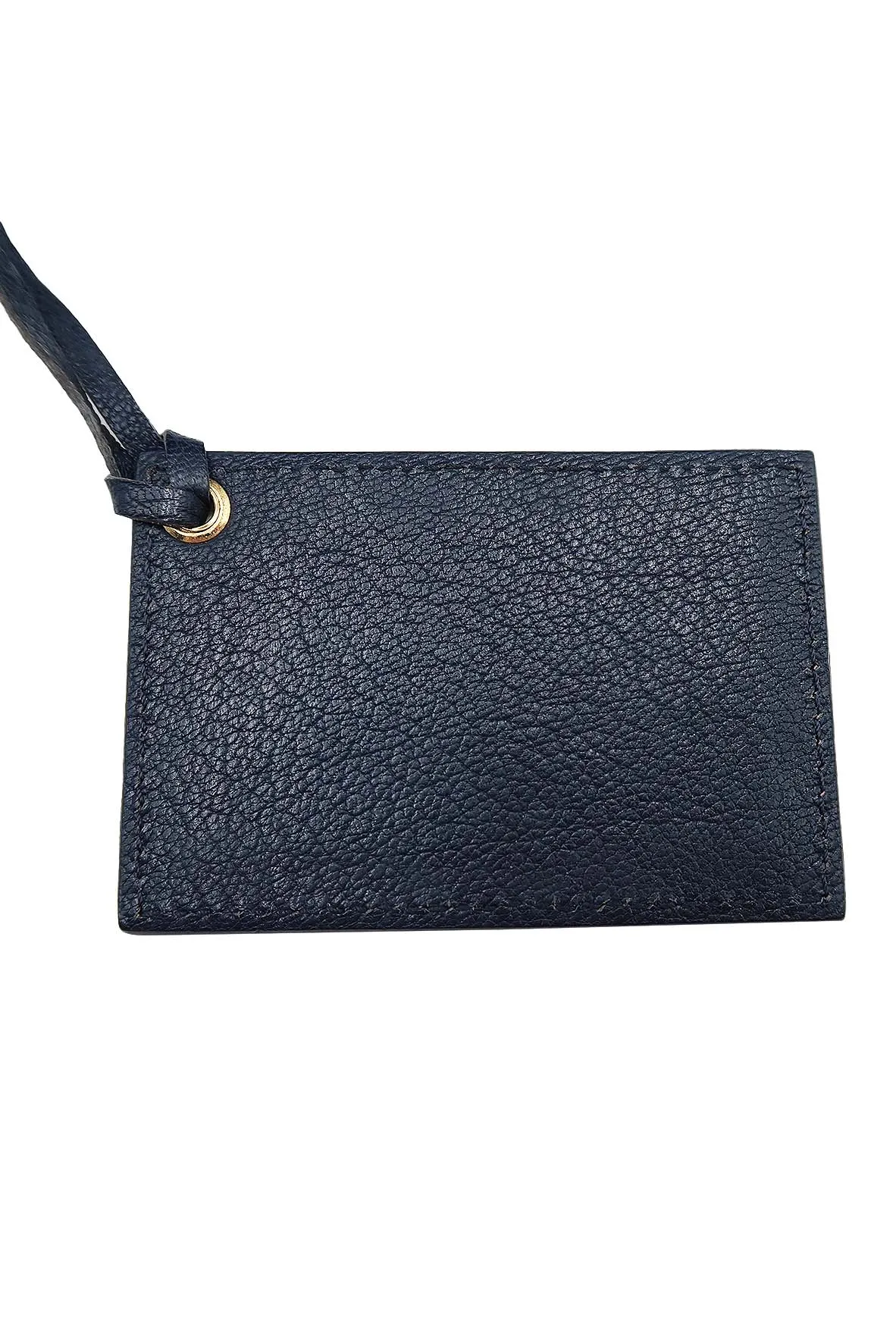 Classic City S Metallic Edge with Gold Hardware Navy