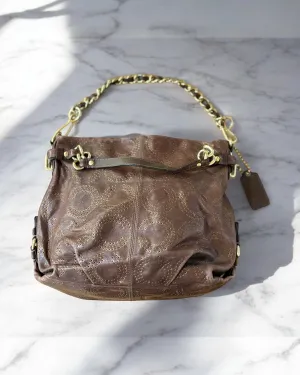 COACH Vintage Leather Bag Brown